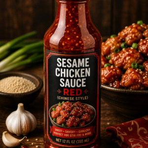 Sesame Chicken Sauces Red- (Chinese style)