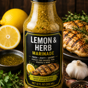 Lemon & Herb- Marinade