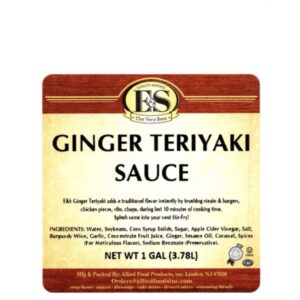 Ginger Teriyaki Sauce