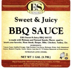 BBQ SAUCE