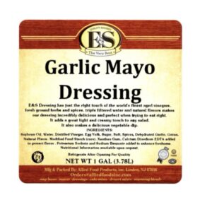 Garlic Mayo Dressing