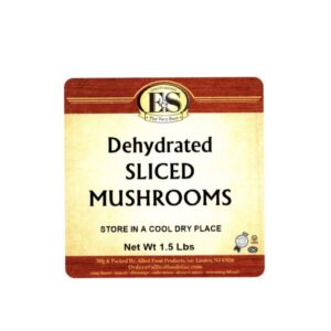 Dehydrated Chilean Mushrooms (sliced)