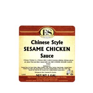 Sesame Chicken Sauces Red- (Chinese style)
