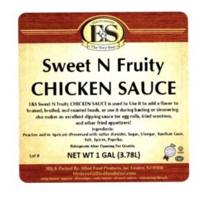 CHICKEN SAUCE - Sweet & Fruity